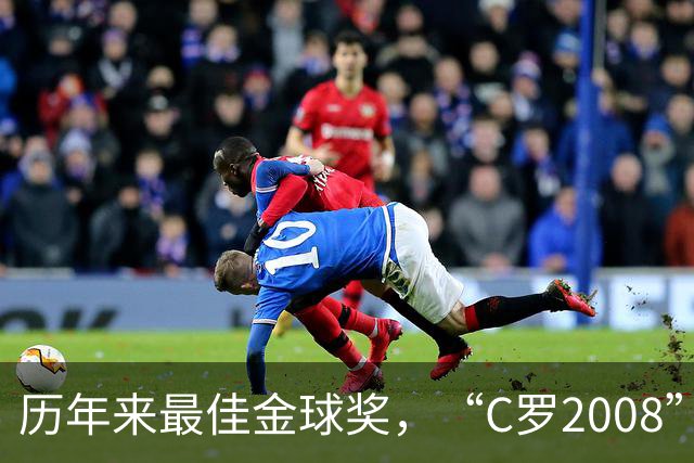 历年来最佳金球奖，“C罗2008”力压宿敌梅西当选最佳金球奖